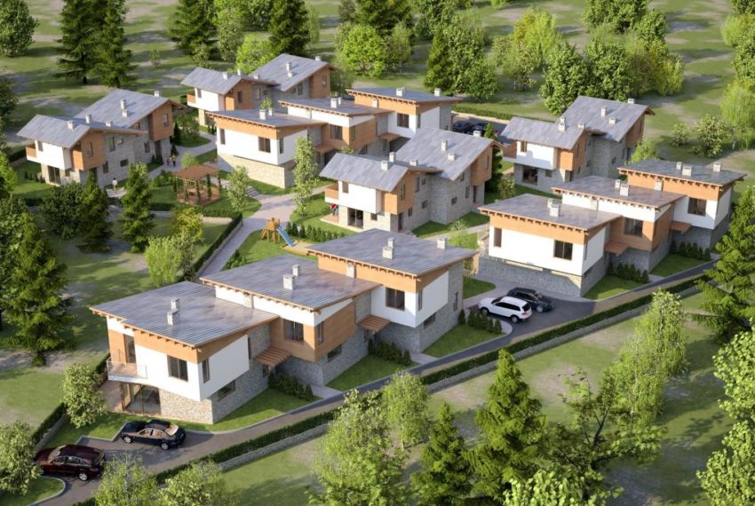 PBH1122 New Build Houses for Sale in Bansko