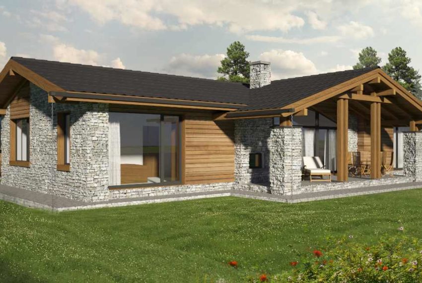 PBH1132 Luxury New Houses for sale in Pirin Golf Area near Bansko