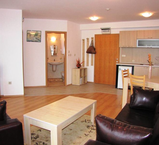 PBA1195 1 bedroom apartment for sale in Aspen Golf near Bansko