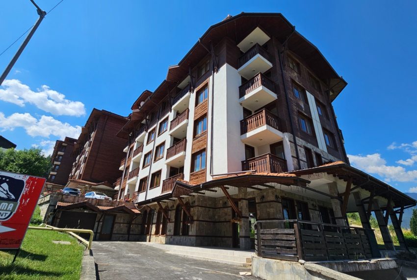 PBA1534 studio apartment for sale in Aparthotel Panorama, Bansko