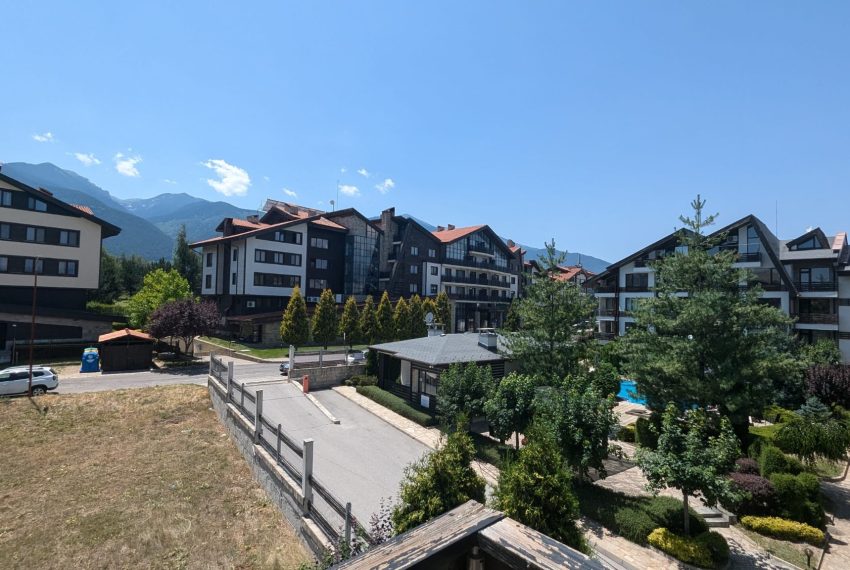 PBA1530 1 bedroom apartment for sale in Aspen Suites near Bansko