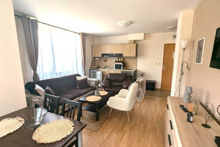 PBA1530 1 bedroom apartment for sale in Aspen Suites near Bansko