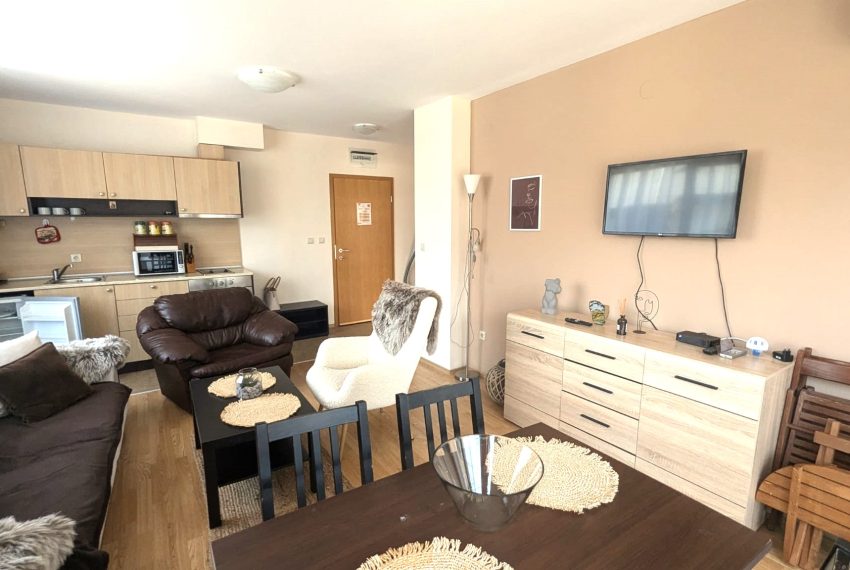 PBA1530 1 bedroom apartment for sale in Aspen Suites near Bansko