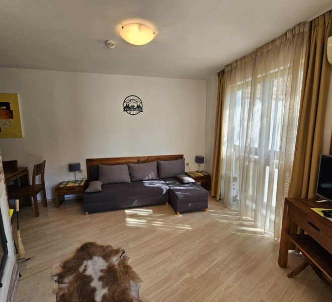 PBA1550 studio apartment for sale in St John Hill Bansko