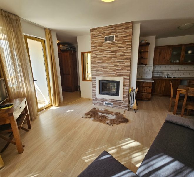 PBA1550 studio apartment for sale in St John Hill Bansko