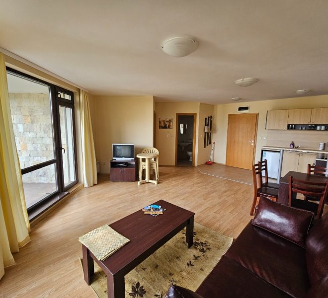 PBA1557 1 bedroom apartment for sale in Aspen Suites near Bansko