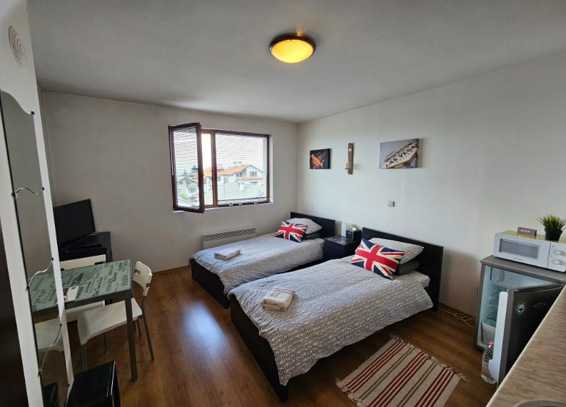 PBA1602 studio apartment for sale in Mountain Suites, Bansko