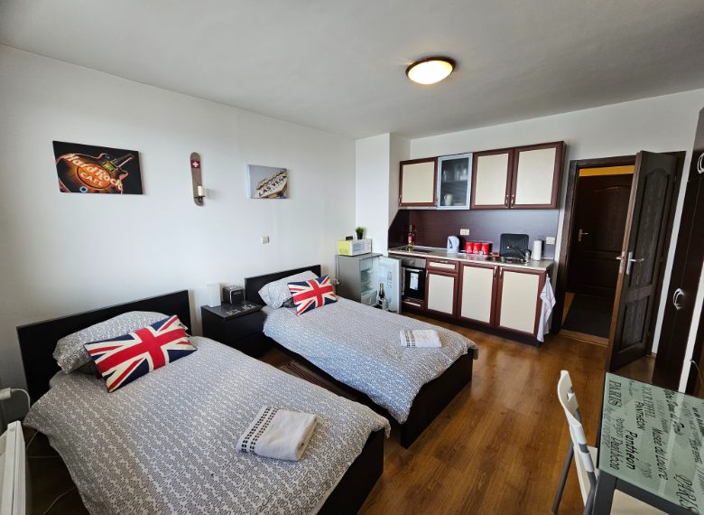 PBA1602 studio apartment for sale in Mountain Suites, Bansko
