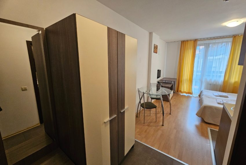 PBA1634 studio apartment for sale in Mountain Paradise by the Walnut Tree, Bansko
