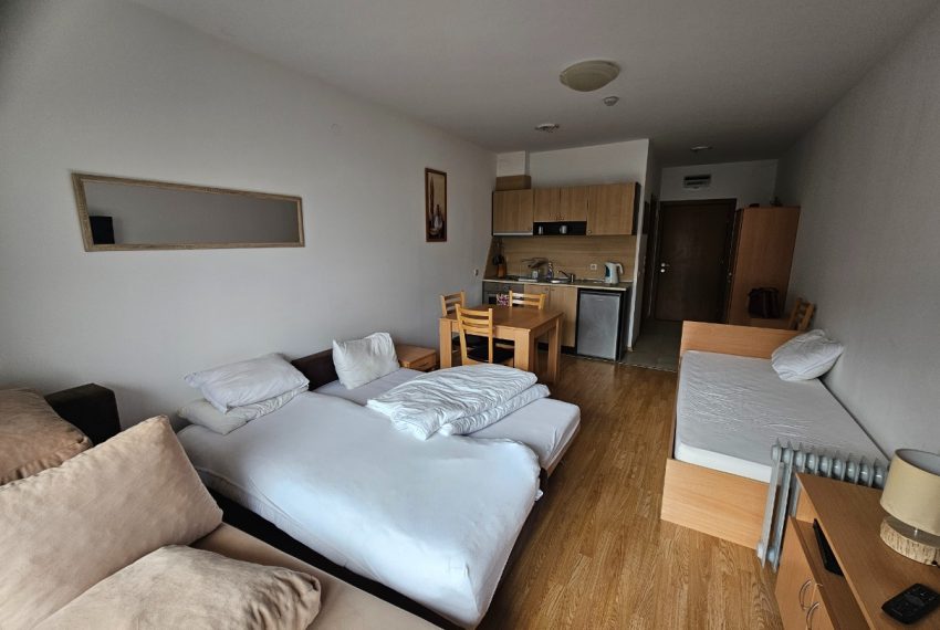 PBA1626 studio for sale in Aspen Valley near Bansko