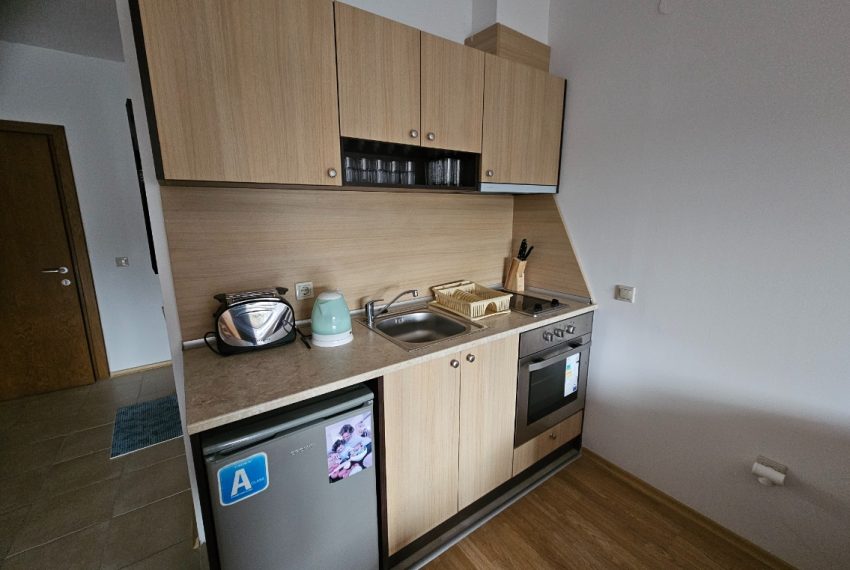 PBA1625 studio apartment for sale in Aspen Valley near Bansko