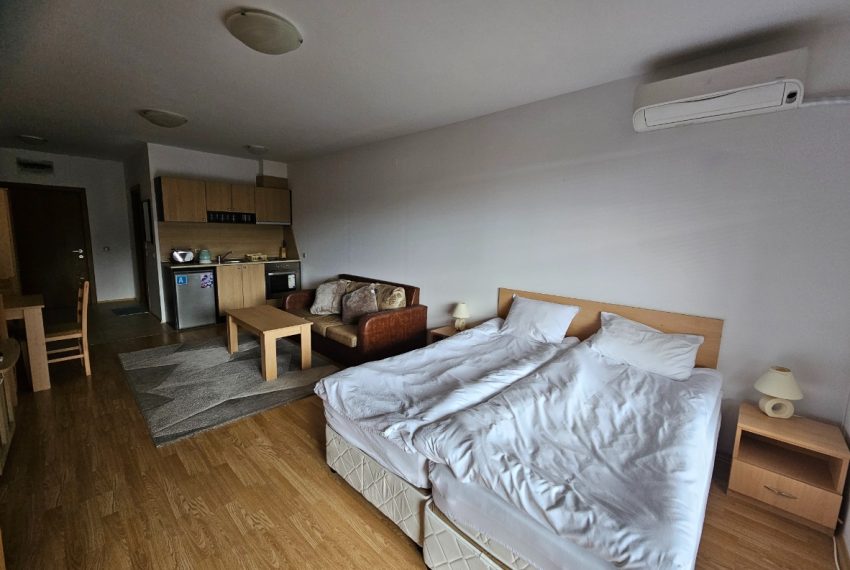 PBA1625 studio apartment for sale in Aspen Valley near Bansko