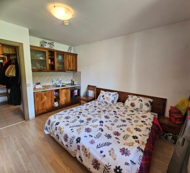 PBA1632 studio apartment for sale in St John Hill Bansko