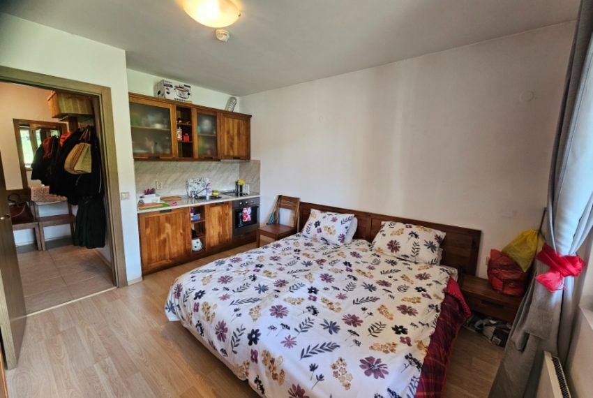 PBA1632 studio apartment for sale in St John Hill Bansko