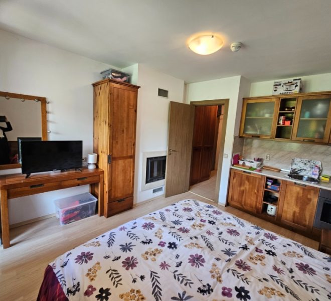 PBA1632 studio apartment for sale in St John Hill Bansko