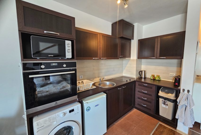 PBA1644 studio apartment for sale in Bansko Royal Towers
