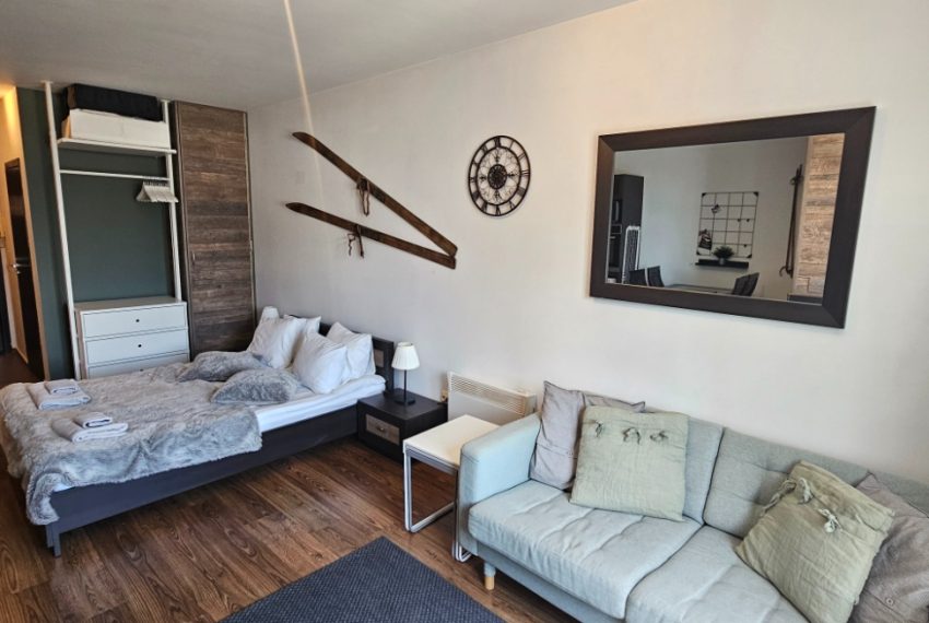 PBA1644 studio apartment for sale in Bansko Royal Towers